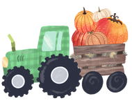 Fall tractor - Glitz ‘N’ Glam