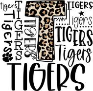 Tigers typography - Glitz ‘N’ Glam